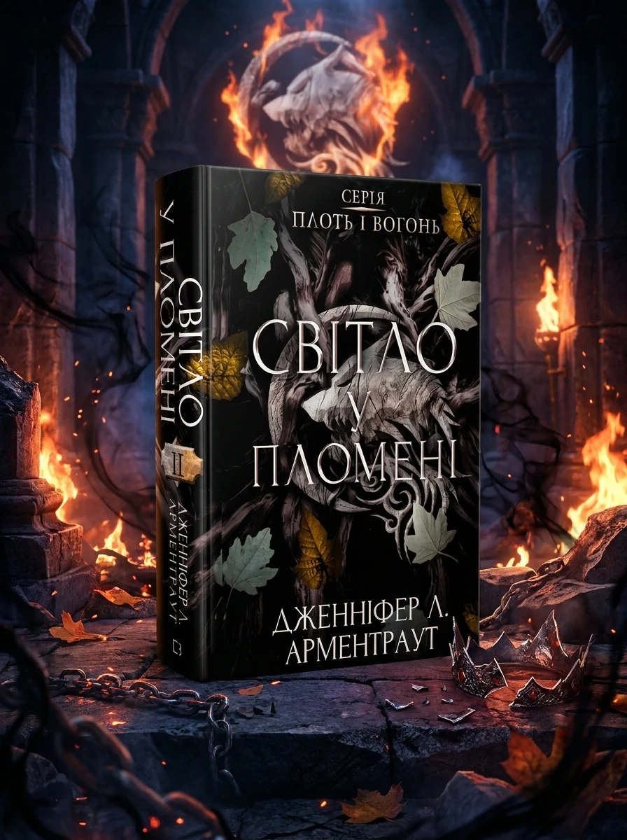 СВІТЛО У ПЛОМЕНІ плоть і вогонь кн.2 Д.Л.Арментраут BookChef — фото 2