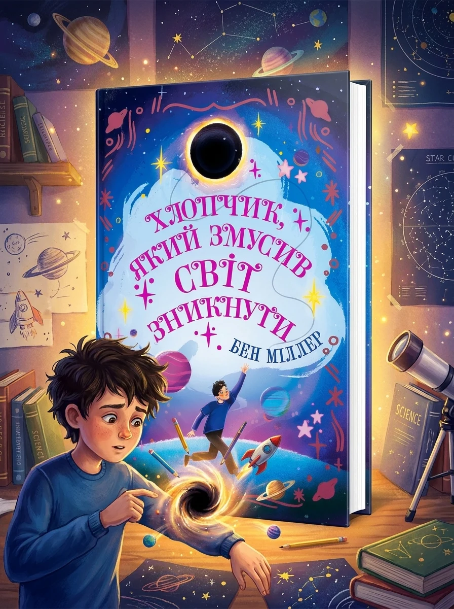 Світи Бена Міллера : Хлопчик, який змусив світ зникнути — Дитяча література