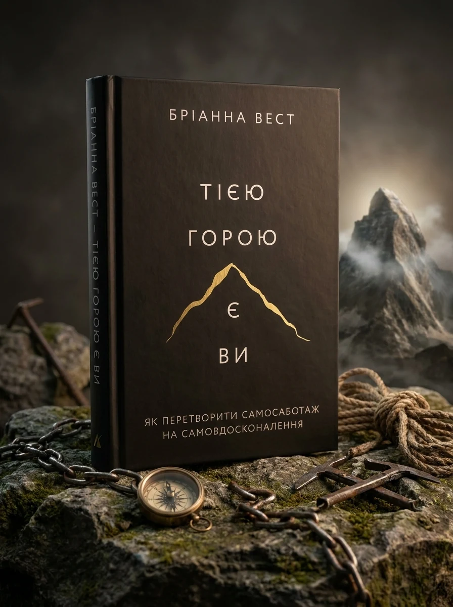 Тією горою є ви. Як перетворити самосаботаж на самовдосконалення Бріанна Вест — Художня література