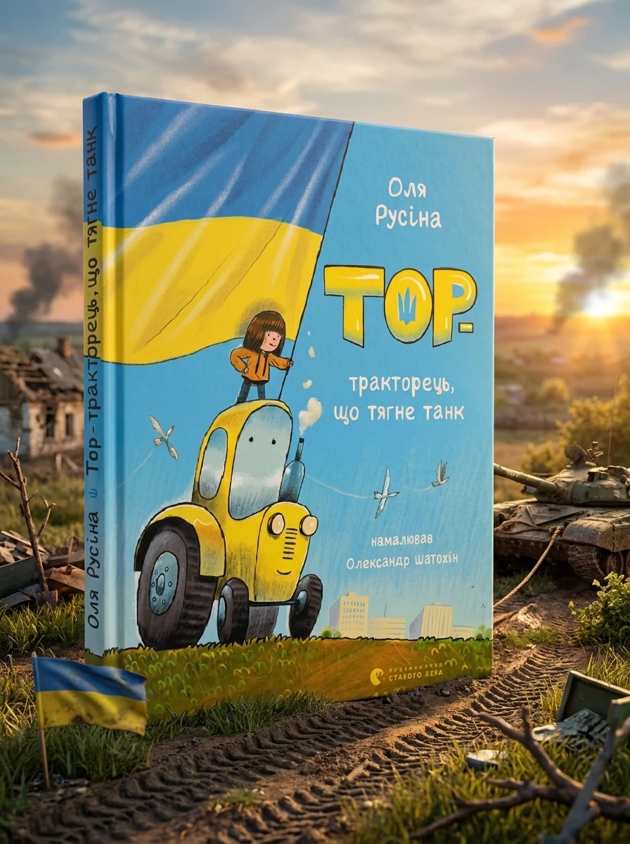 Тор — тракторець що тягне танк