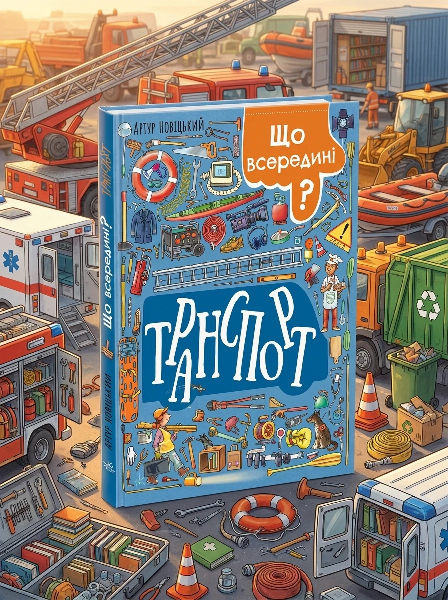Транспорт/Що всередині Видаництво Ранок — Дитяча література