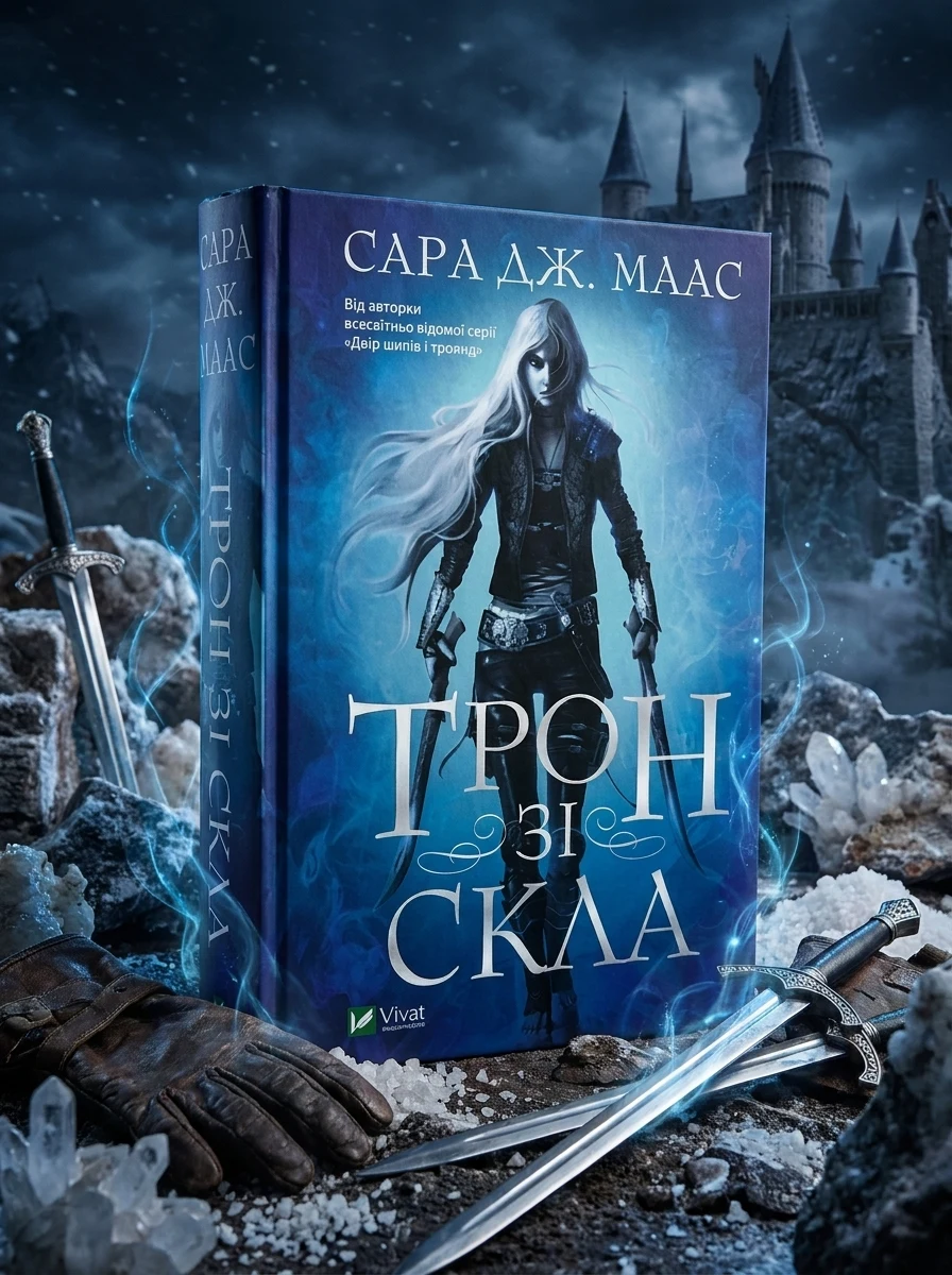 Трон зі скла