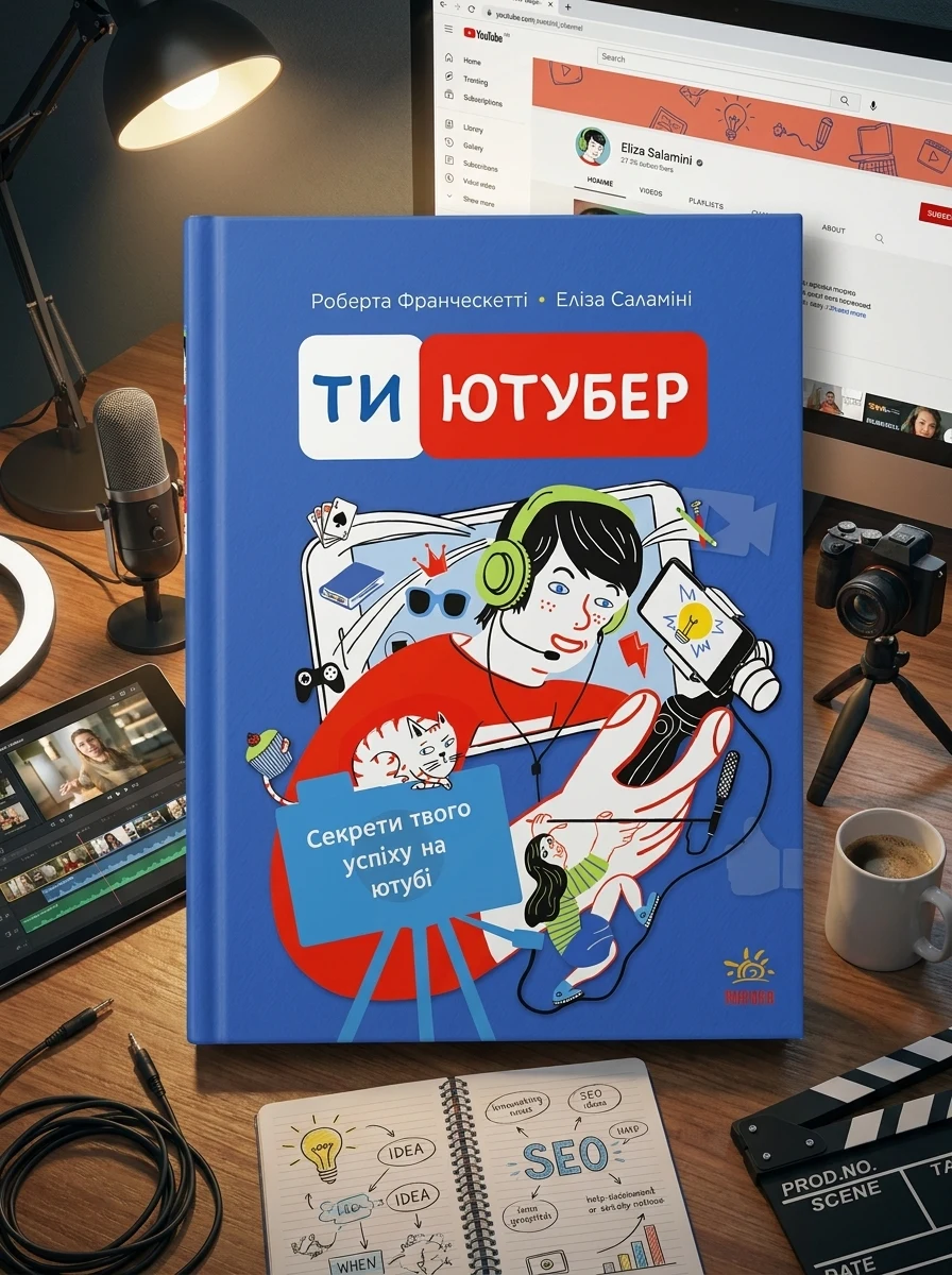 Ти — ютубер. Секрети твого успіху на ютубі — Дитяча література