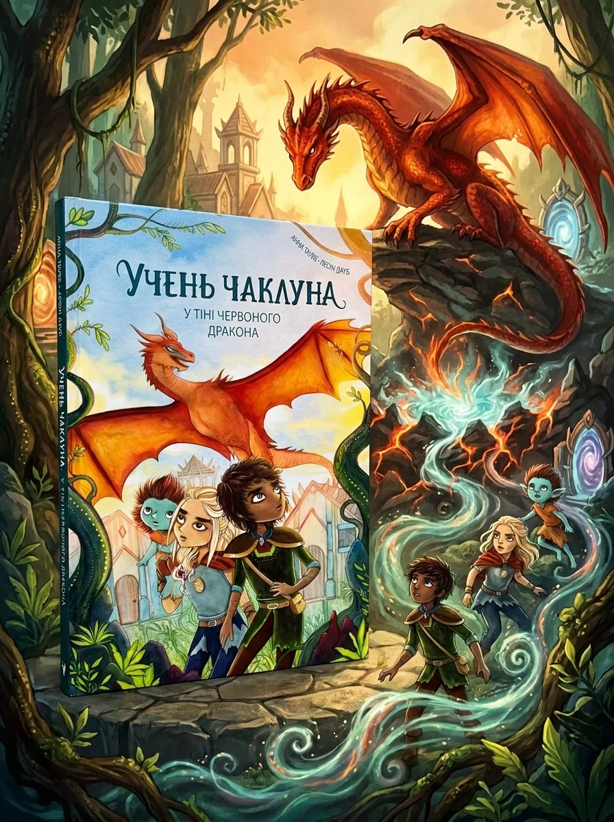 Учень чаклуна. У тіні червоного дракона кн.4