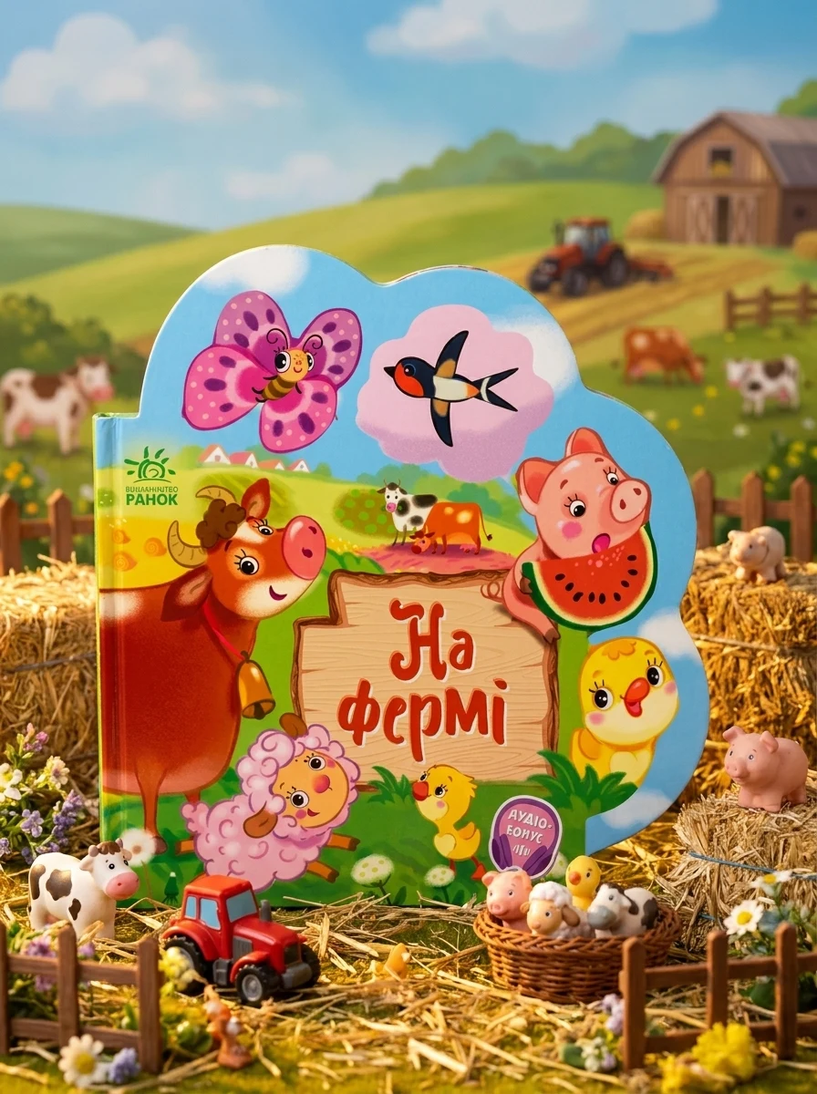 Веселі віршики про все на світі: На фермі А1706001У — Художня література