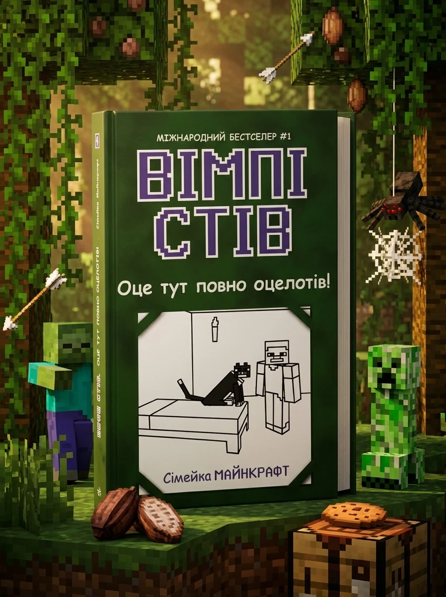 Вімпі Стів/Оце тут повно оцелотів Видаництво Ранок Ч1514004У — Дитяча література