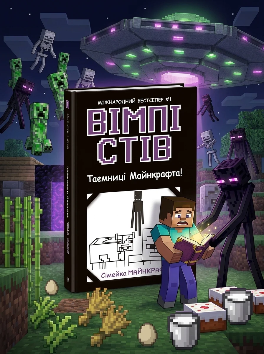 Вімпі Стів Вімпі Стів Таємниці Манкрафта Книга 6 Ч1514006У — Дитяча література
