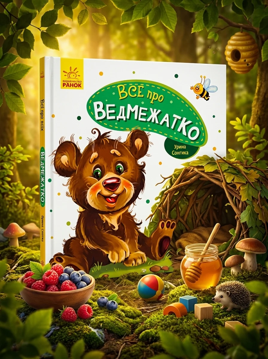 Все про ведмежатко/Все про всіх Видаництво Ранок М289020У — Дитяча література