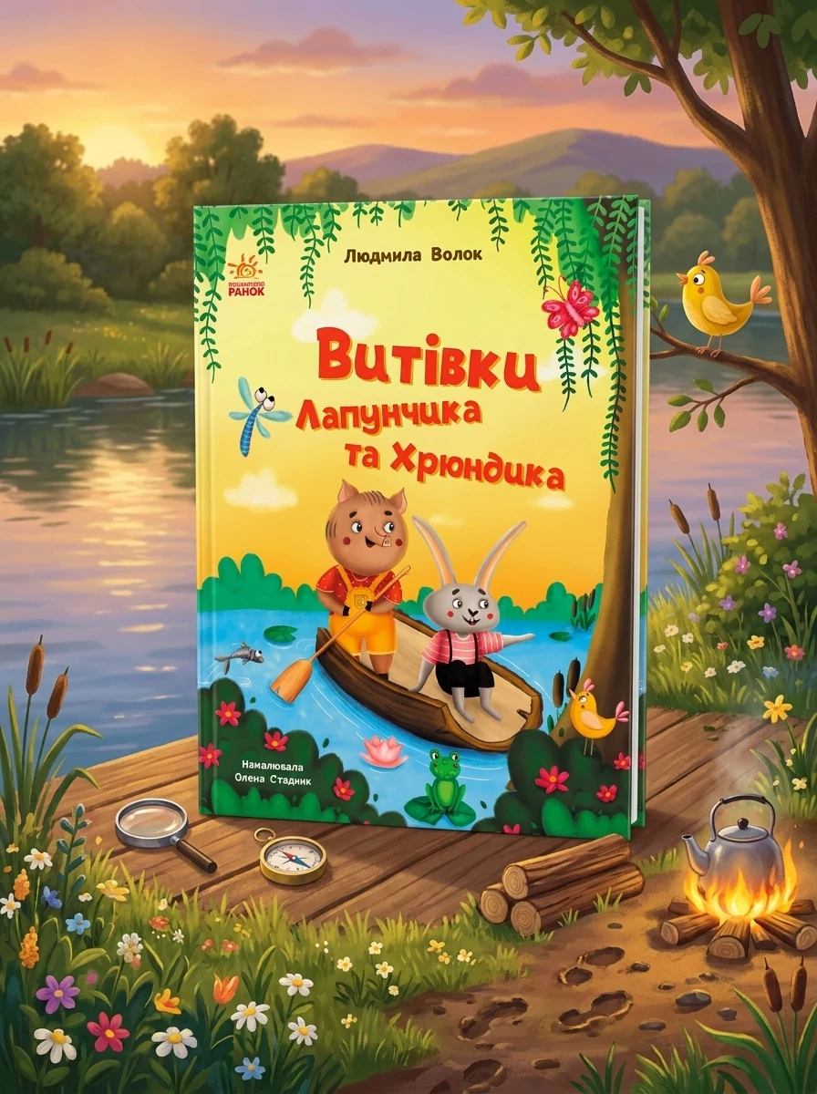Витівки Лапунчика та Хрюндика — Дитяча література