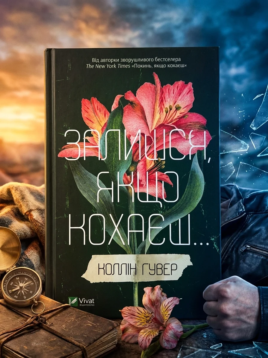 Залишся, якщо кохаєш — Художня література