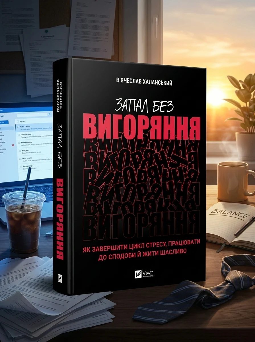 Запал без вигоряння. Як завершити цикл стресу, працювати до сподоби й жити щасливо — Бізнес та саморозвиток