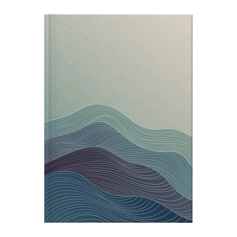 Книга записна А4 96арк кліт Waves 8422-562-a