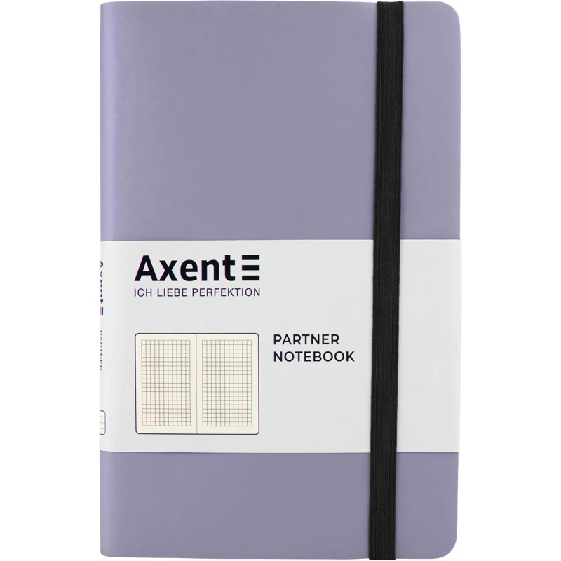Записна книжка Axcent Partner Soft срібляста А5 — Блокноти та щоденники
