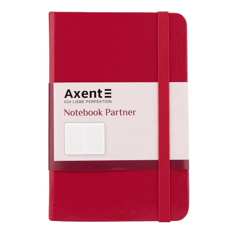 Книга записна Partner, 95*140, 96арк, кліт, черв
