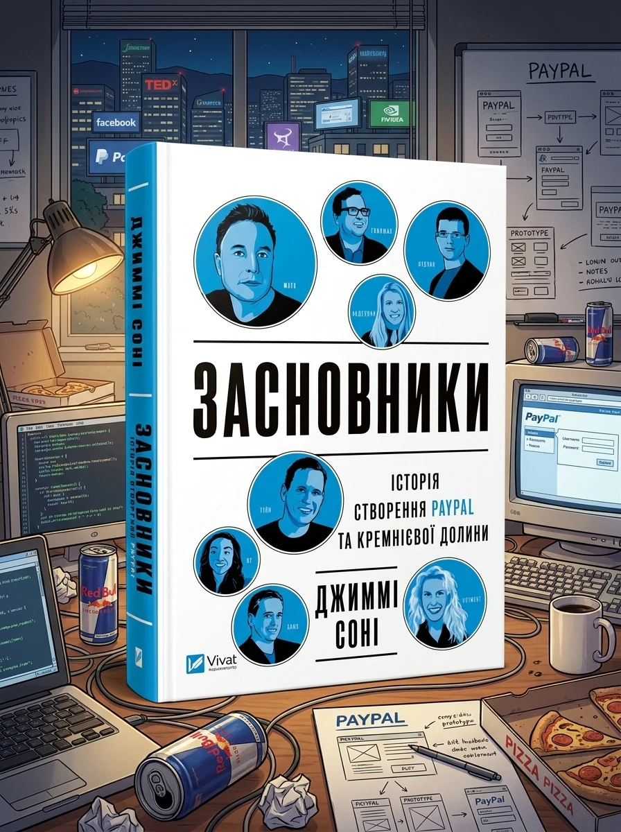 Засновники. Історія створення PayPal та Кремнієвої долини — Бізнес та саморозвиток