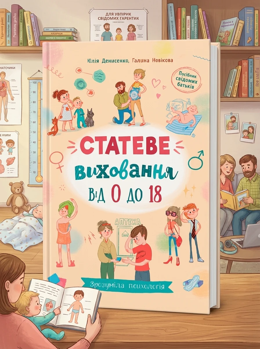 Зрозуміла психологія Статеве виховання від 0 до 18 — Дитяча література