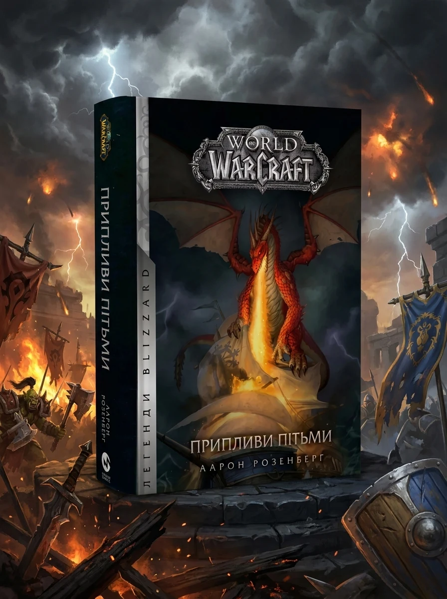 КнигаWorld of Warcraft припливи пітьми А.Розенберг Molfar Comics — фото 2