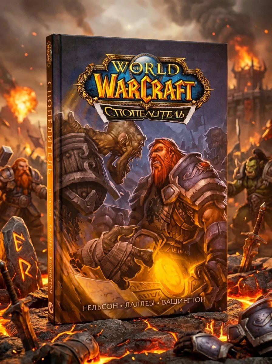КнигаWorld of Warcraft спопелитель Нельсон Molfar Comics — фото 2