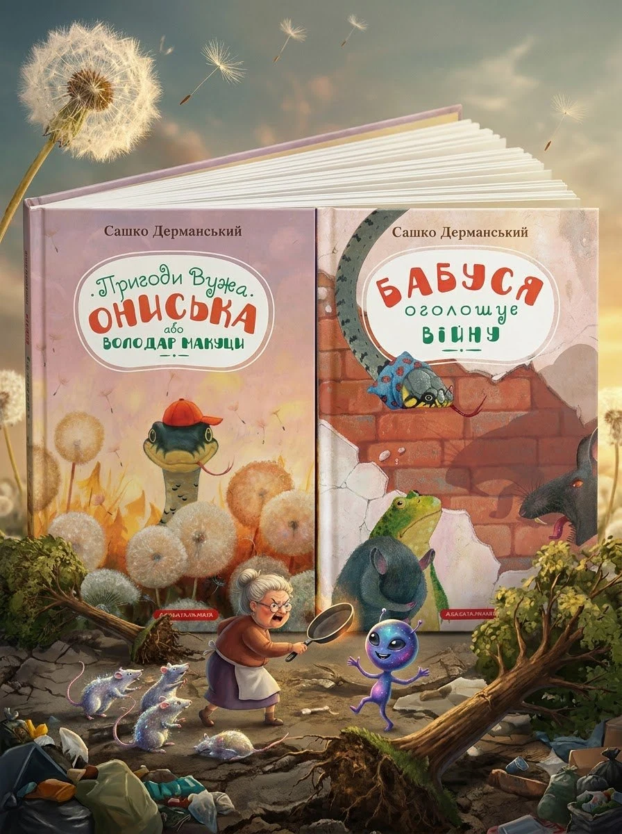 Книга Бабуся оголошує війну, серія Пригоди вже Аніко, книга 2 (українською мовою), обкладинка