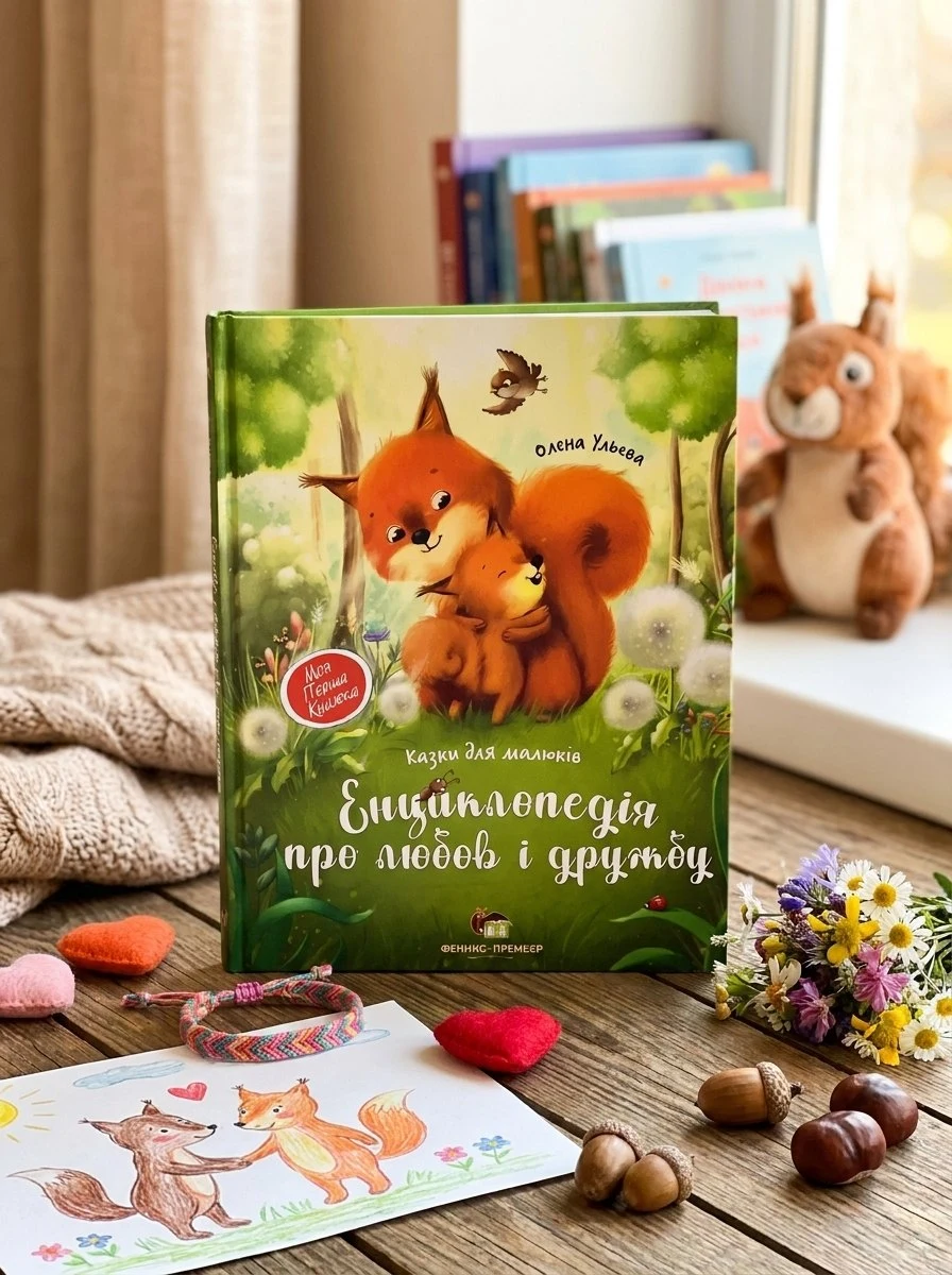 Книга Енциклопедія про любов і дружбу, обкладинка
