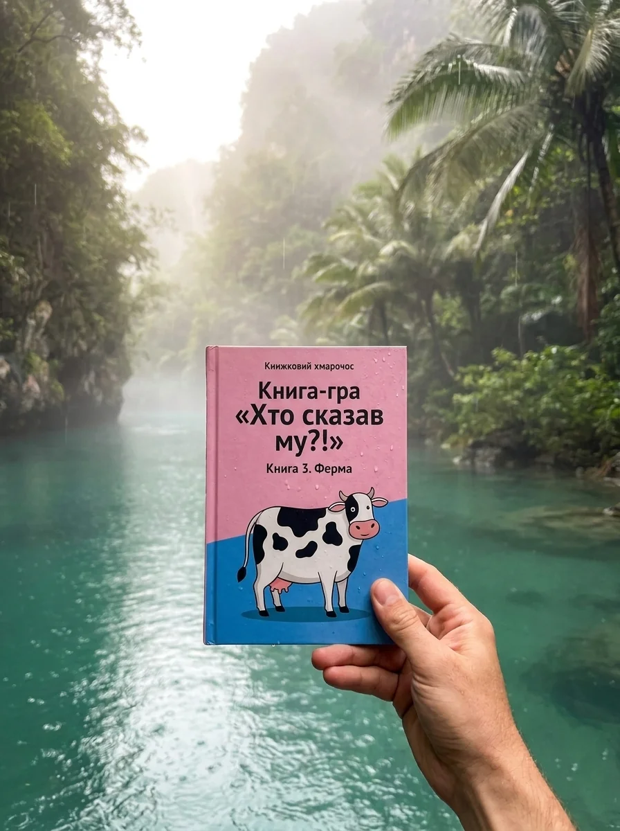 Книга-гра «Хто сказав му?!» Книга 3. Ферма — Дитяча література