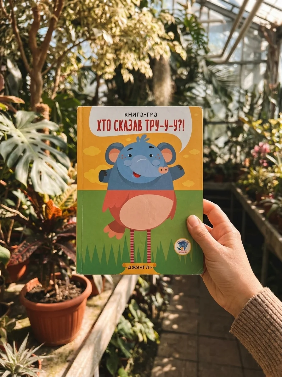 Книга-гра «Хто сказав тру-у-у?!» Книга 1. Джунглі — Дитяча література
