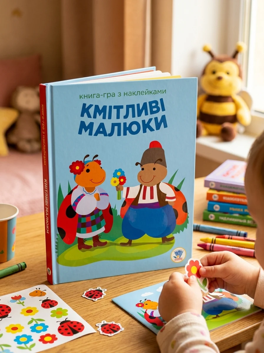Книга-гра з наклейками. Кмітливі малюки. Сонечко — фото 2