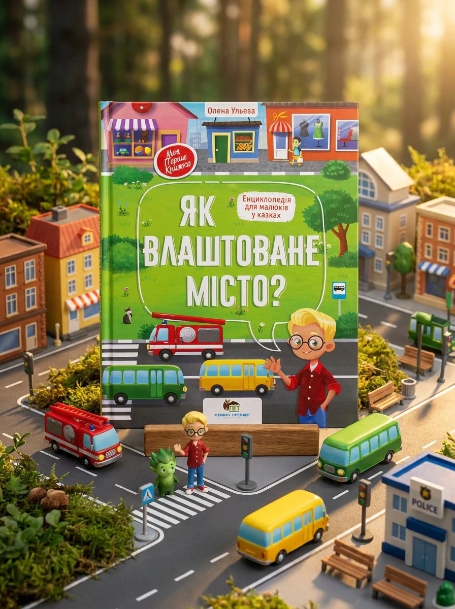 Книга Як влаштоване місто — Олена Ульєва, обкладинка