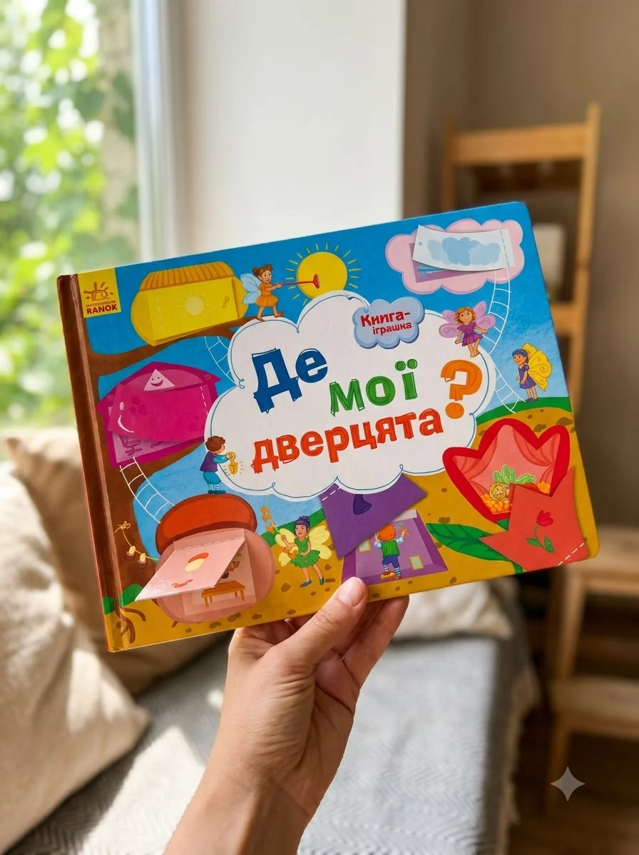 Книга-іграшка. Де мої дверцята? — фото 2