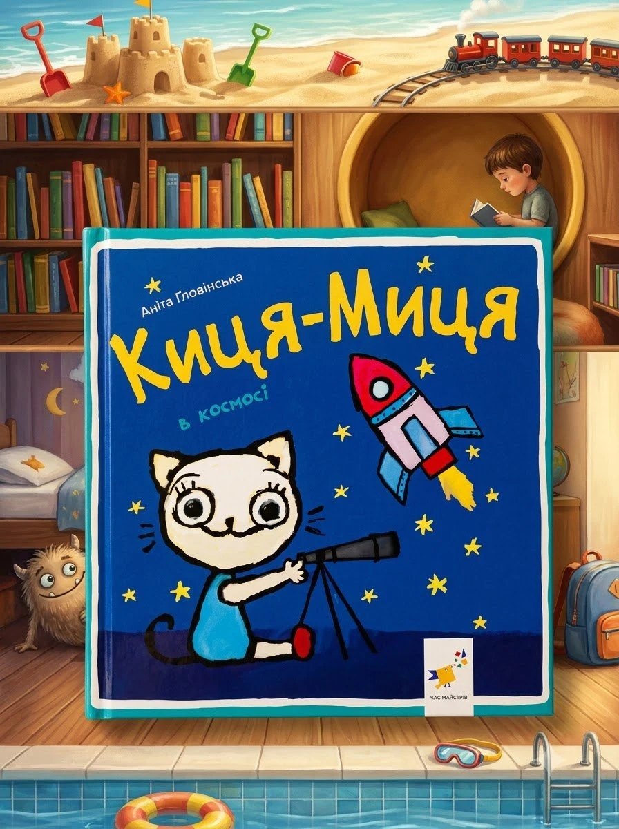 Книга Киця-Миця в космосі