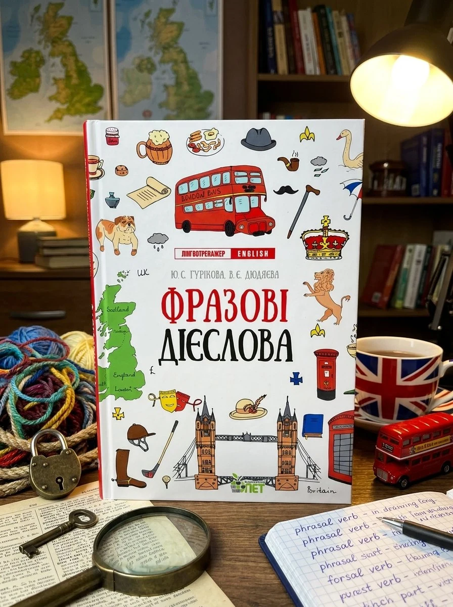Книга Лінгвотренажер English. Фразові дієслова - Юлія Гурікова, Віра Дюдяєва, обкладинка
