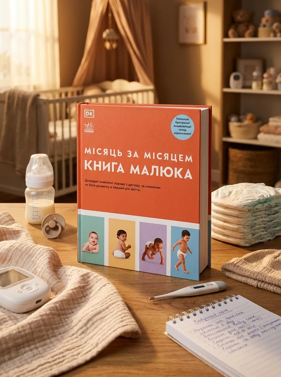 Книга малюка. Місяць за місяцем — Книги для турботливих батьків