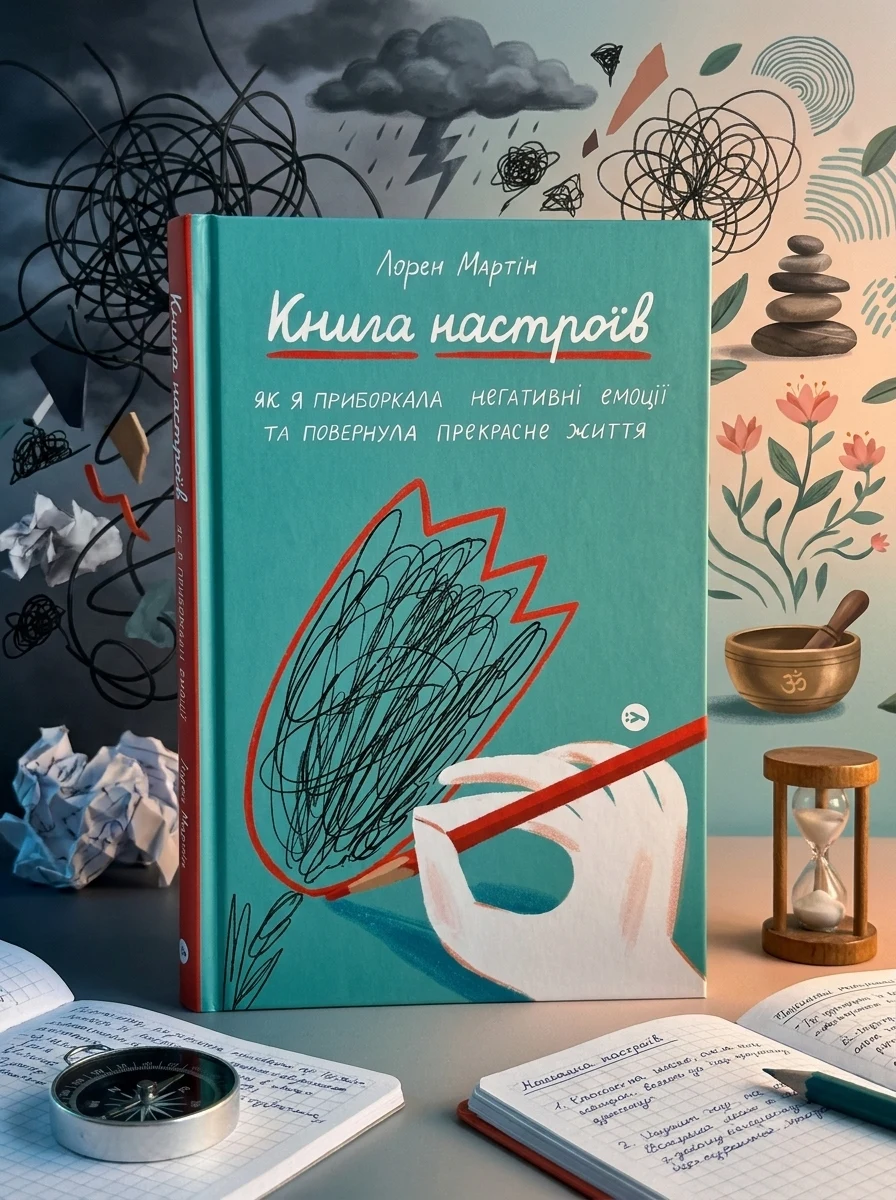 Книга настроїв. Як я приборкала негативні емоції та повернула собі радість життя — Наука та психологія