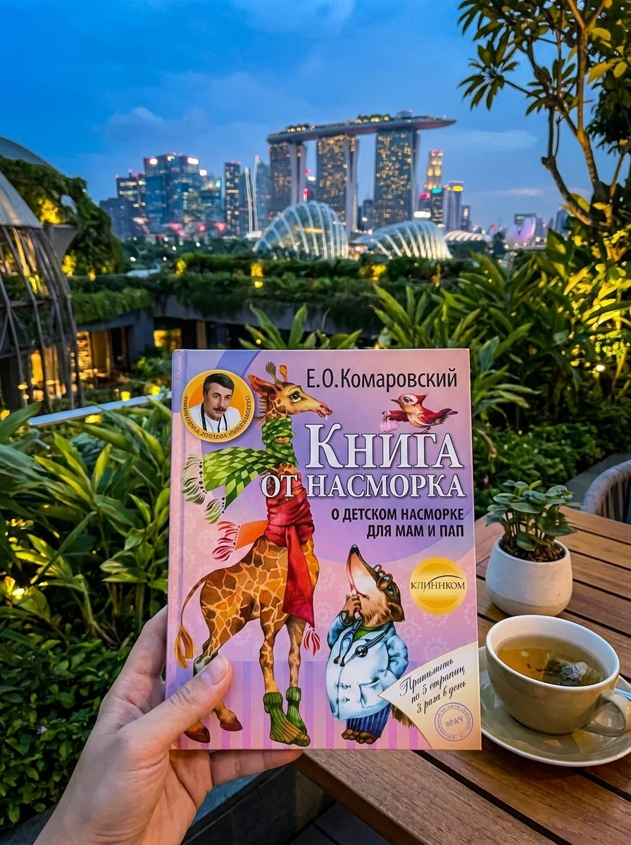 Книга от насморка. О детском насморке для мам и пап — Книги