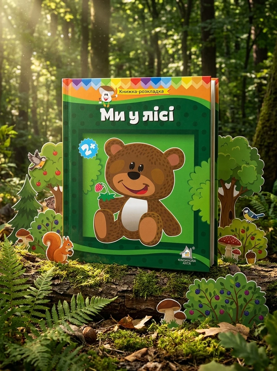 Книга-панорамка. Ми у лісі