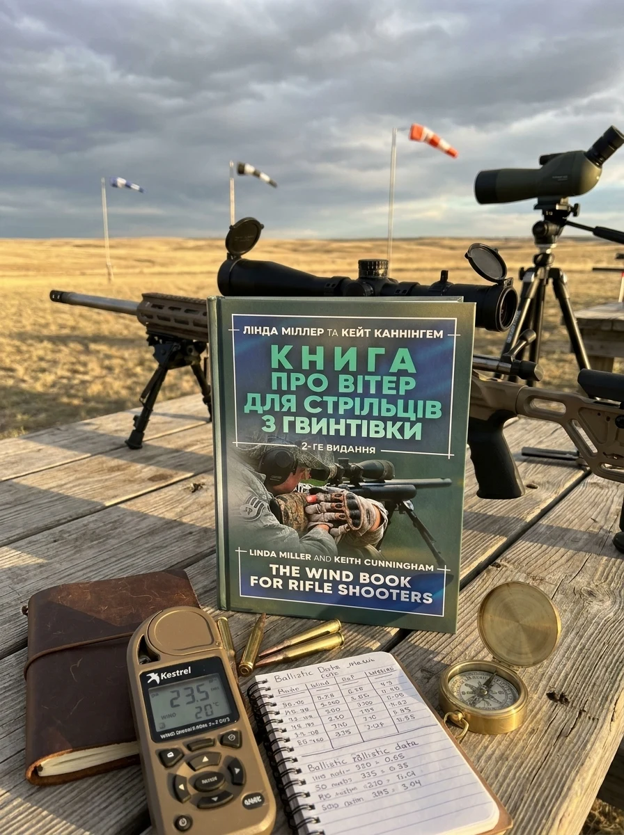 Книга про вітер для стрільців з гвинтівки. 2-ге видання оновлене та розширене — фото 2