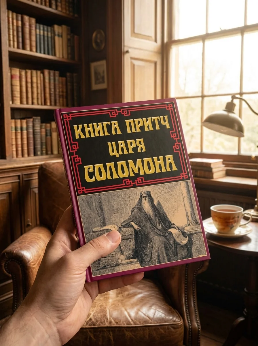 Книга притч царя Соломона, обкладинка
