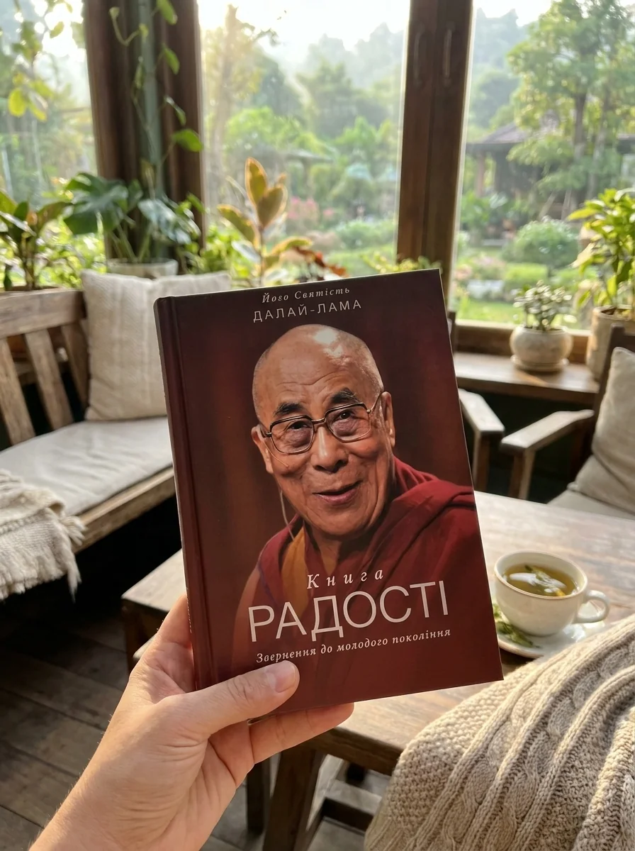 Книга радості. Звернення до молодого покоління, обкладинка
