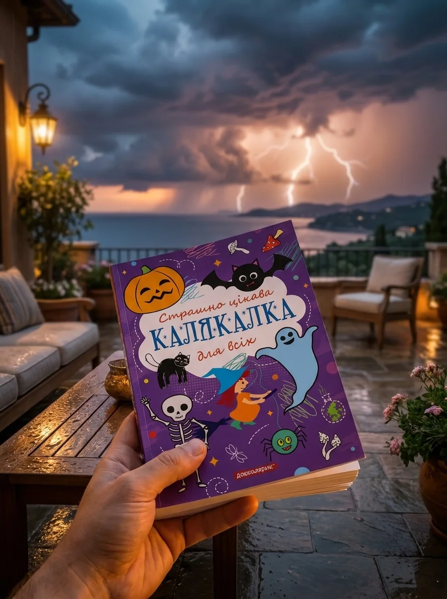 Книга-розмальовка. Страшно цікава калякалка для всіх — Дитяча література