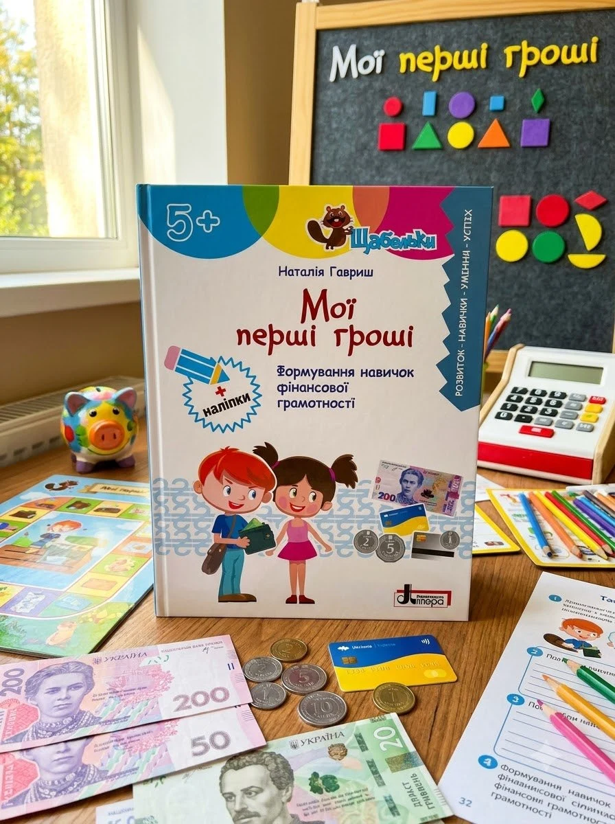 Книга Серія Щабельки. Мої перші гроші. Формування навичок фінансової грамотності - Наталія Гавриш, обкладинка