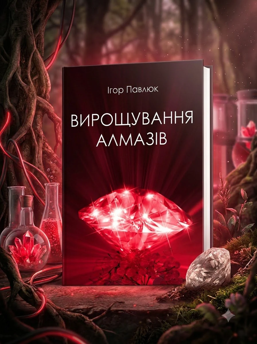 Книга Вирощування алмазів - Ігор Павлюк, обкладинка