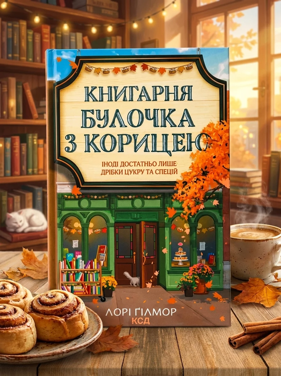Книгарня «Булочка з корицею» (Гавань Мрій #2)