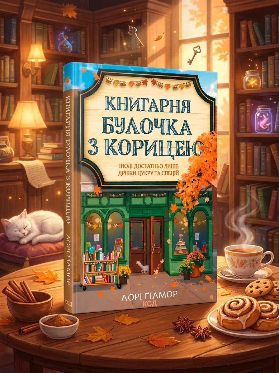 Книгарня «Булочка з корицею». Гавань мрій. Книга 2