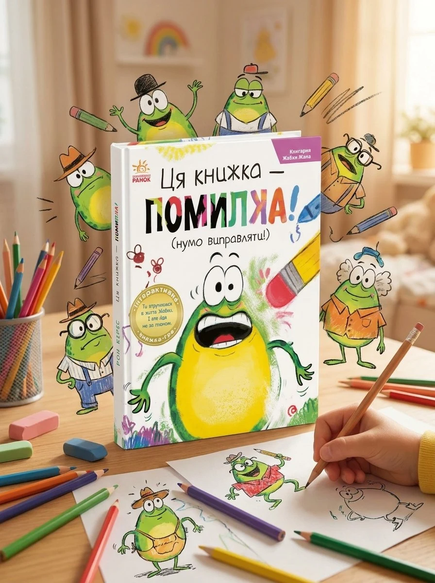 Книгарня Жабки Жана. Ця книжка — помилка! — Керес Рон, фото 2