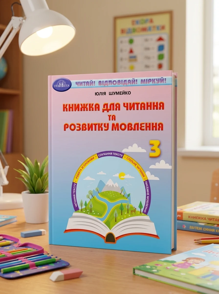 Книжка для читання та розвитку мовлення 3 клас