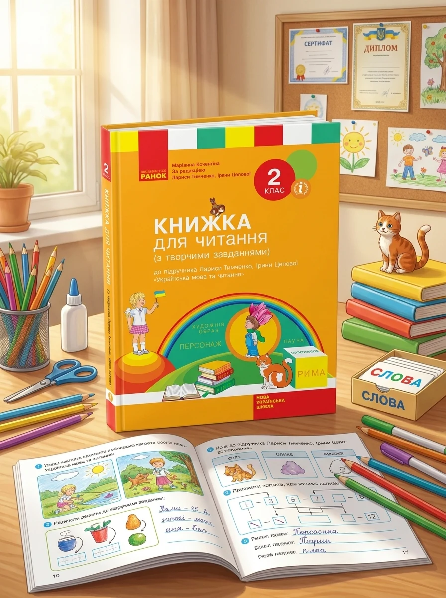 Книжка для читання (з творчими завданнями). 2 клас — Вивчення мов