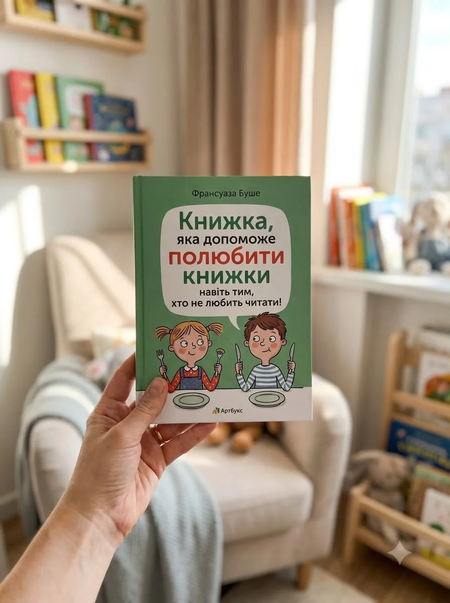 Книжка, яка допоможе полюбити книжки навіть тим, хто не любить читати! — Розвивальні книги