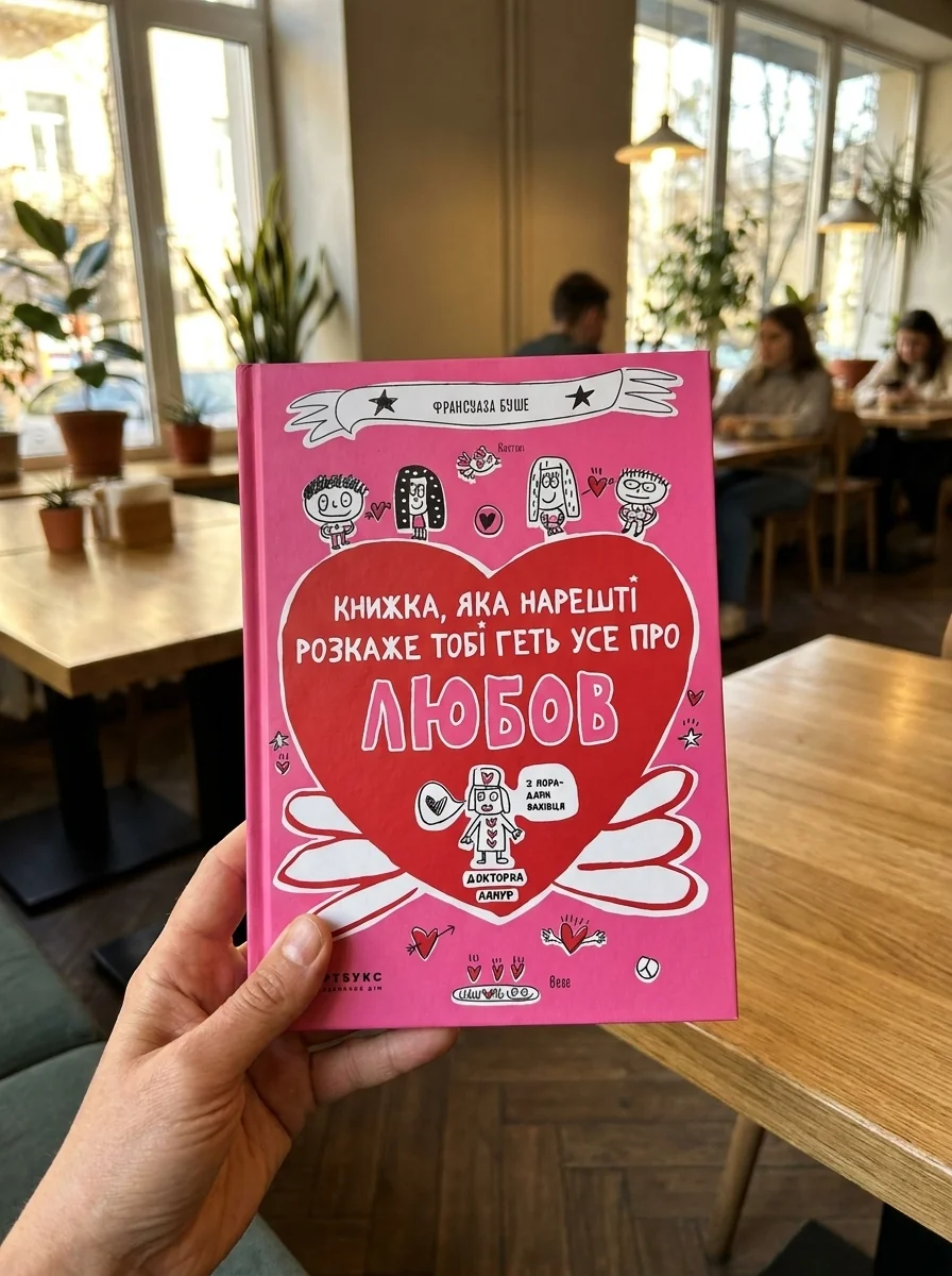 Книжка, яка нарешті пояснить тобі геть усе про любов — Розвивальні книги