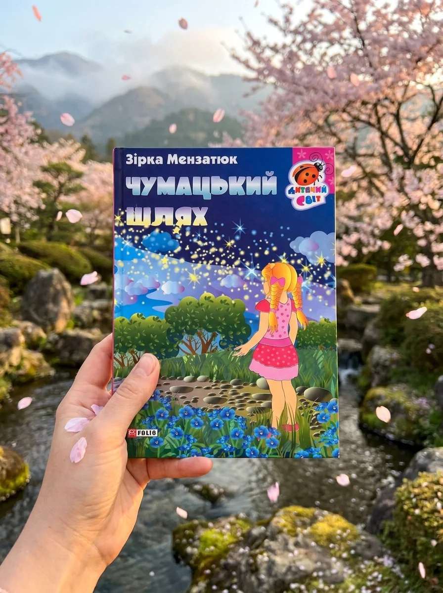 Книжка-картонка. Чумацький шлях — Зірка Мензатюк, обкладинка