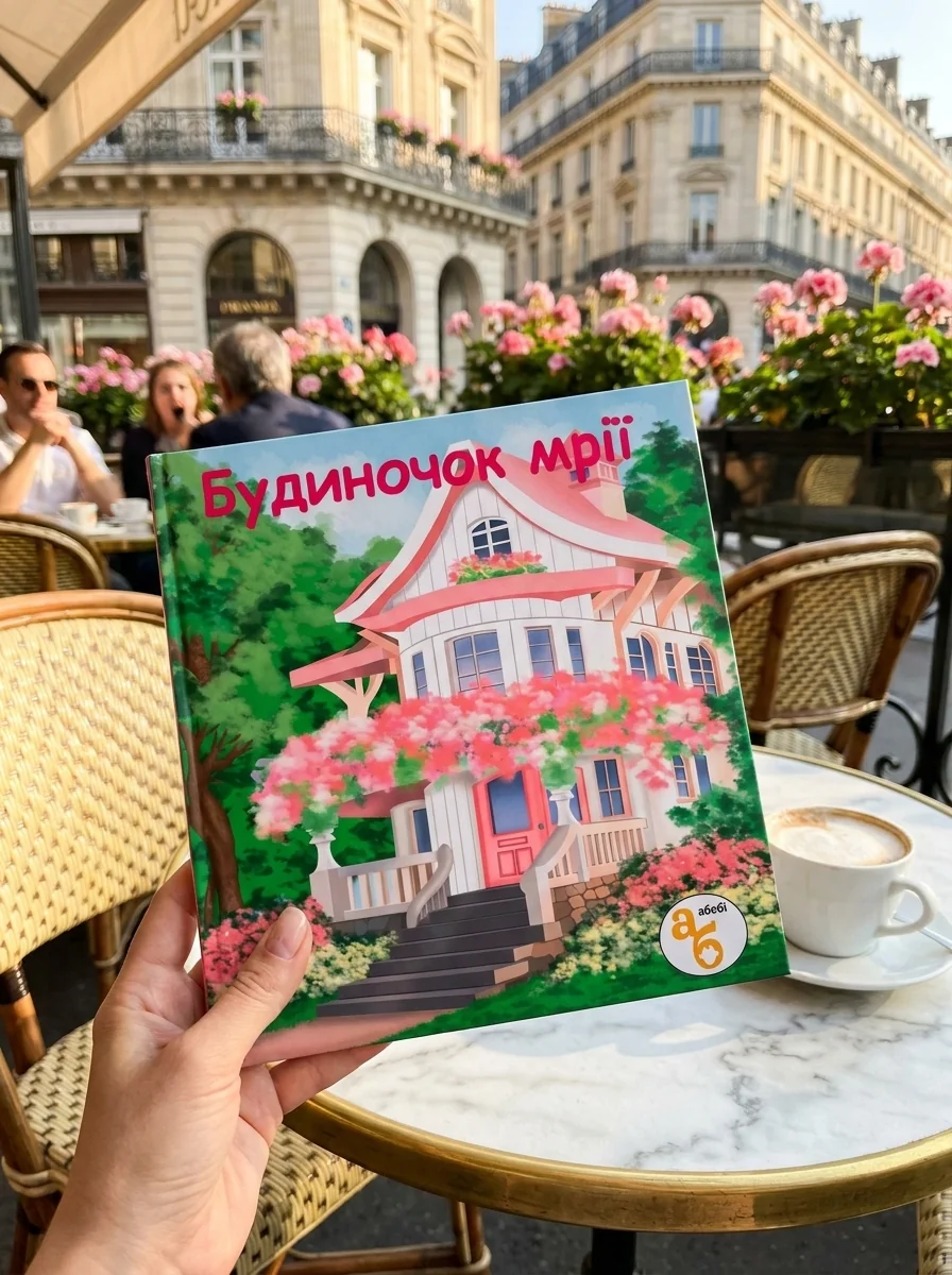 Книжка на липучках Будиночок мрії. 110 наліпок — Книги
